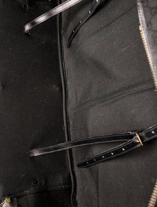 Gucci GG Canvas Web Suitcase