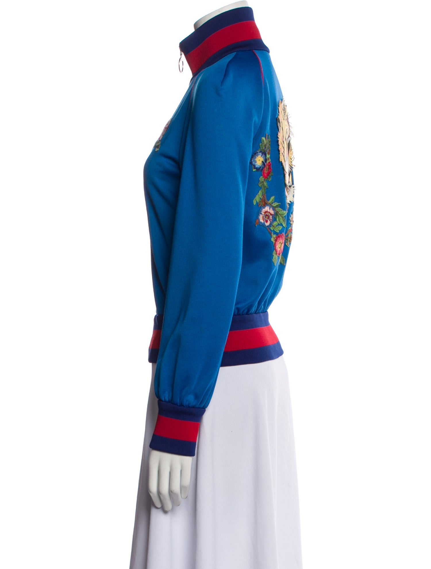 Gucci Striped Bomber Jacket