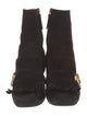 Gucci Double G Logo Suede Sock Boots