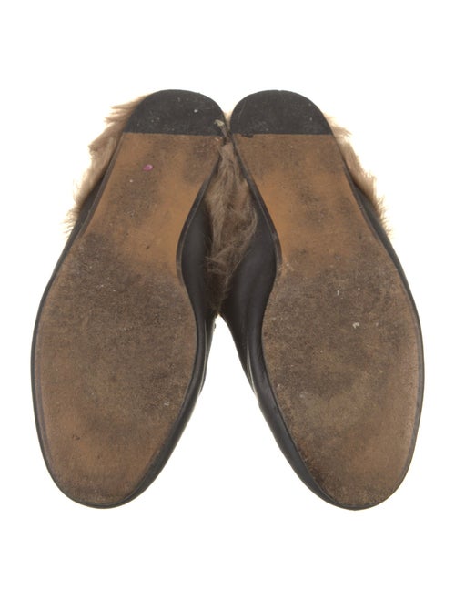 Gucci Horsebit Accent Leather Mules