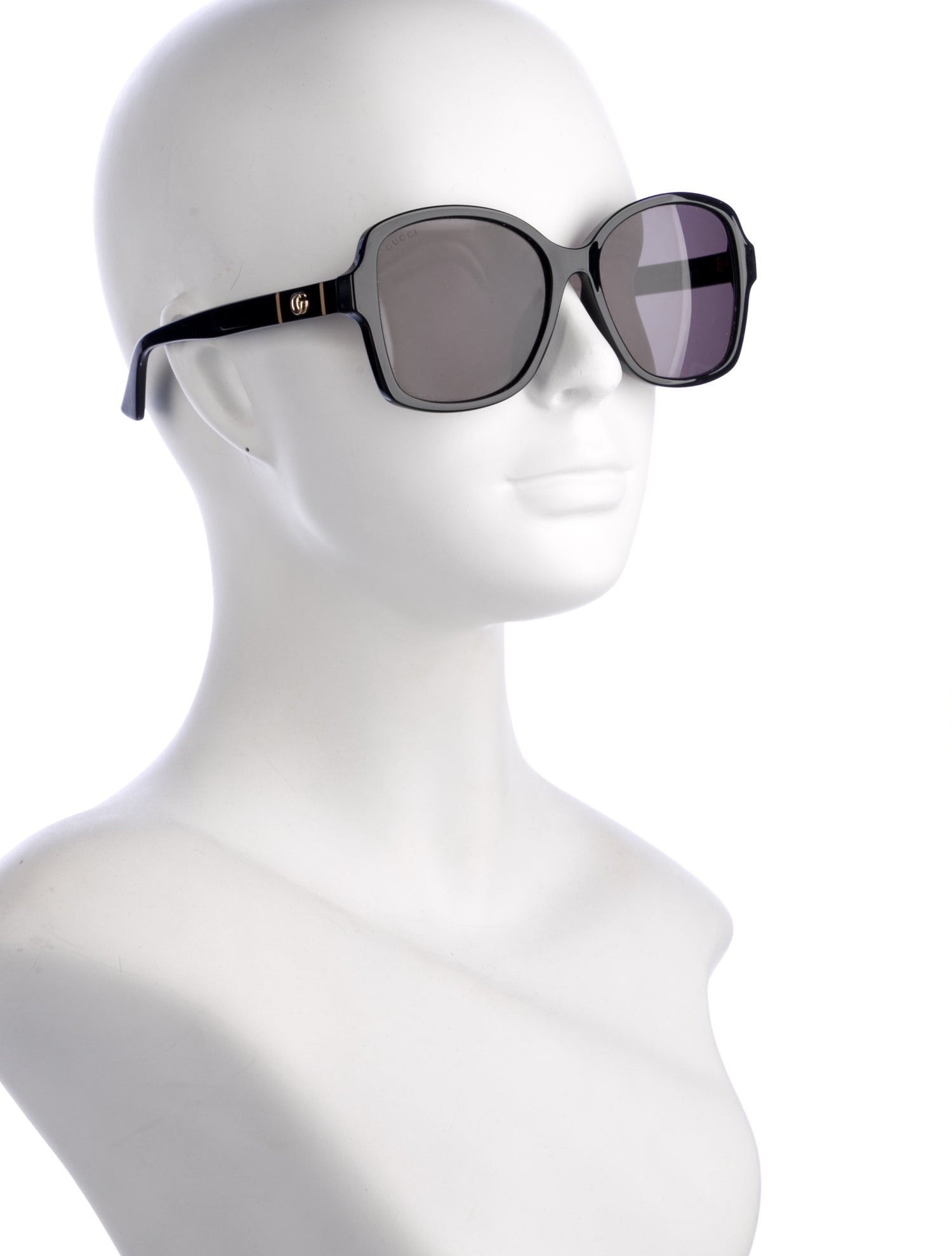 Gucci Double G Logo Oversize Sunglasses
