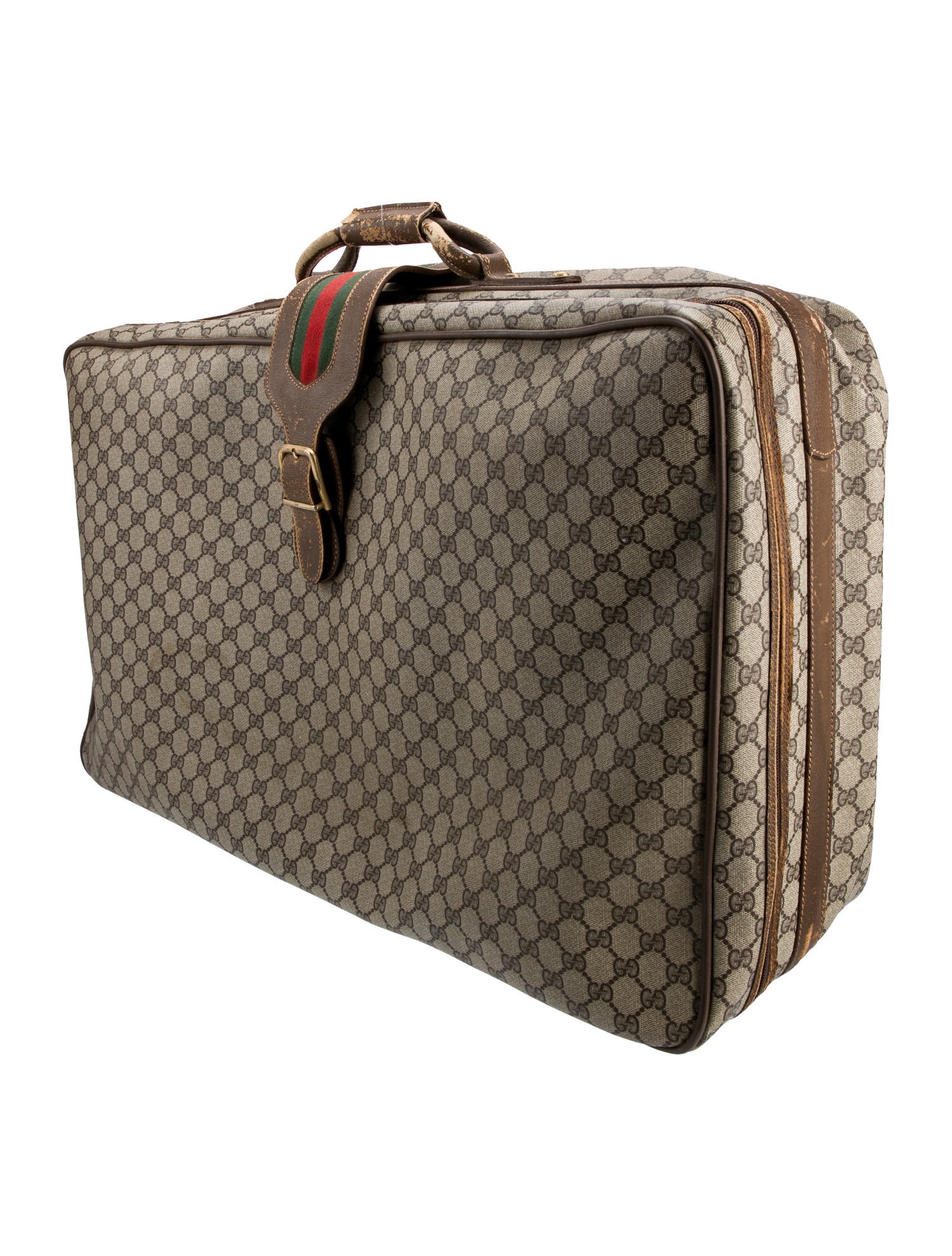Gucci GG Supreme Suitcase Vintage