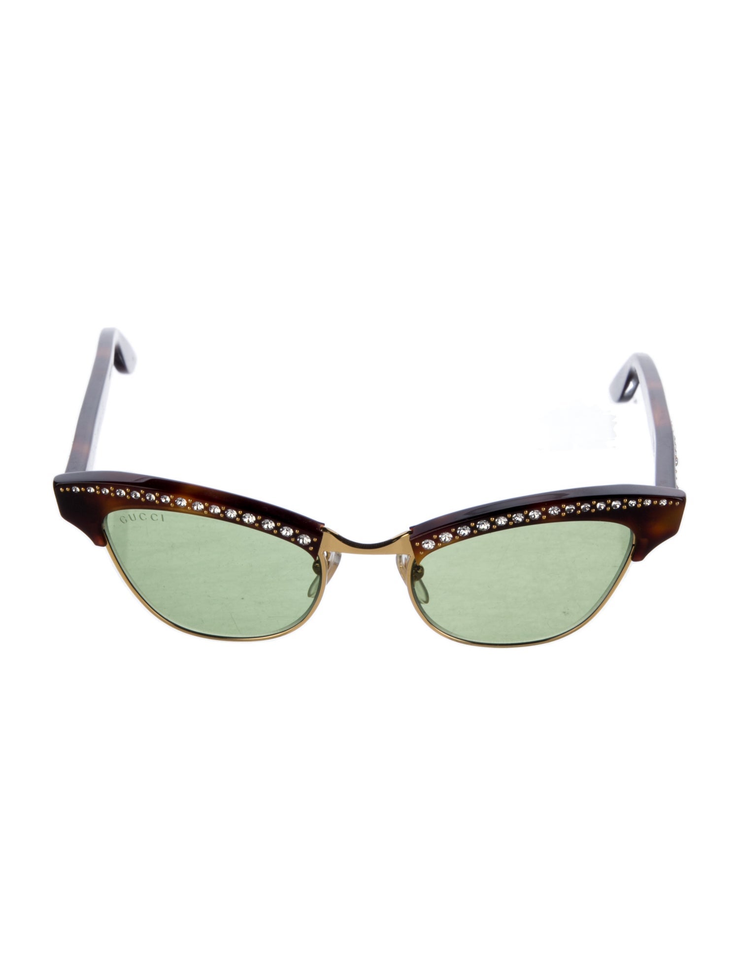 Gucci Cat-Eye Tinted Sunglasses