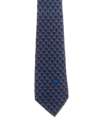 Gucci Ties Silk Patterned Tie