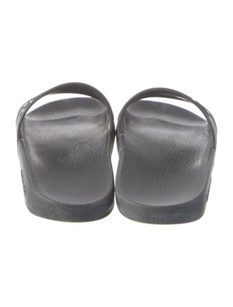 Gucci Interlocking G Logo Rubber Slides