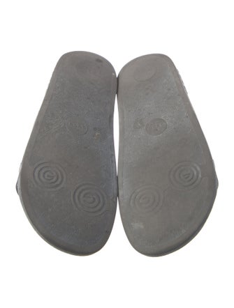 Gucci Interlocking G Logo Rubber Slides