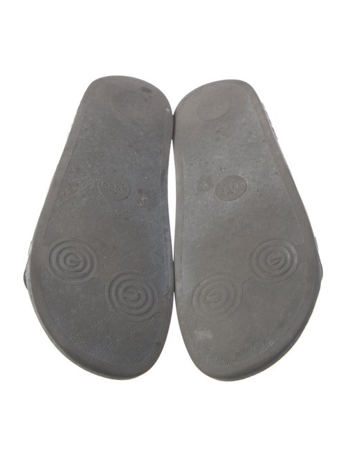 Gucci Interlocking G Logo Rubber Slides