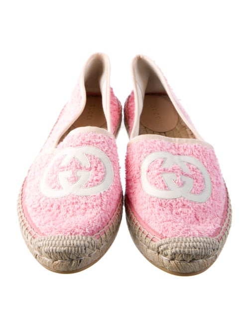 Gucci Interlocking G Logo Terry Cloth Espadrilles