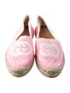 Gucci Interlocking G Logo Terry Cloth Espadrilles