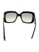 Gucci Interlocking G Logo Square Sunglasses