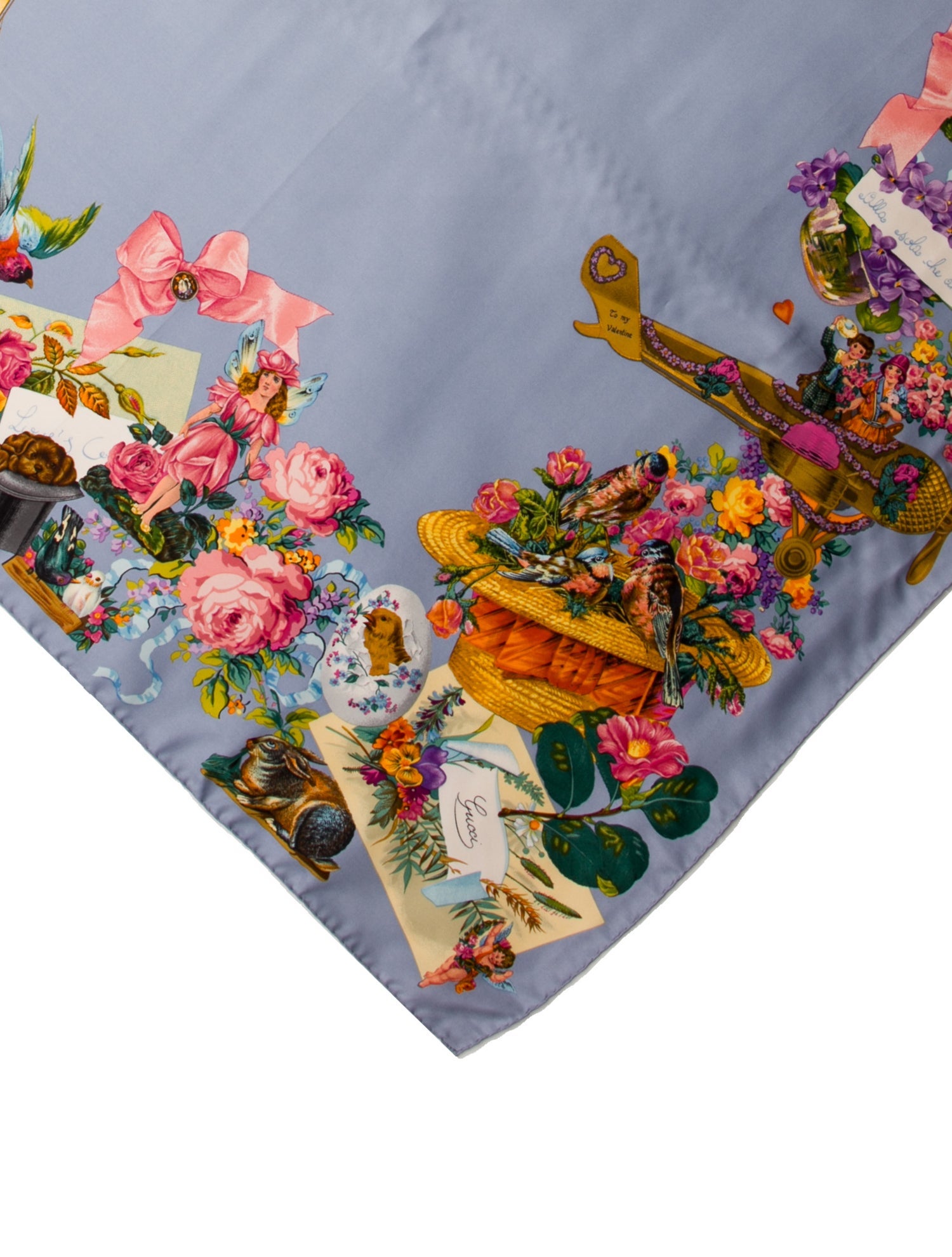 Gucci Silk Printed Scarf