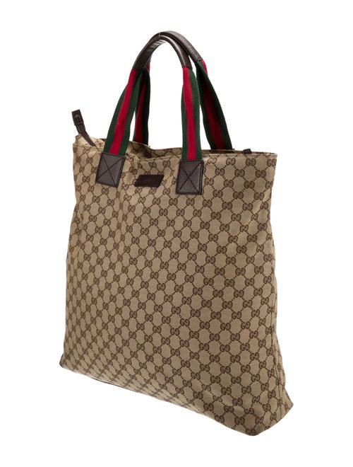 Gucci GG Canvas Tote Vintage