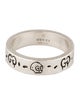 Gucci Ghost Band Ring