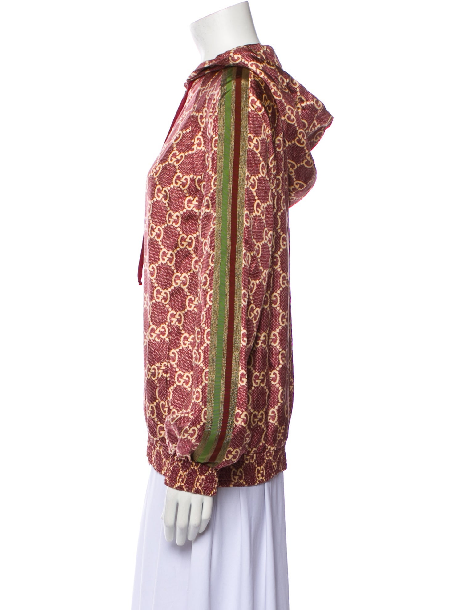 Gucci Silk Floral Print Jacket