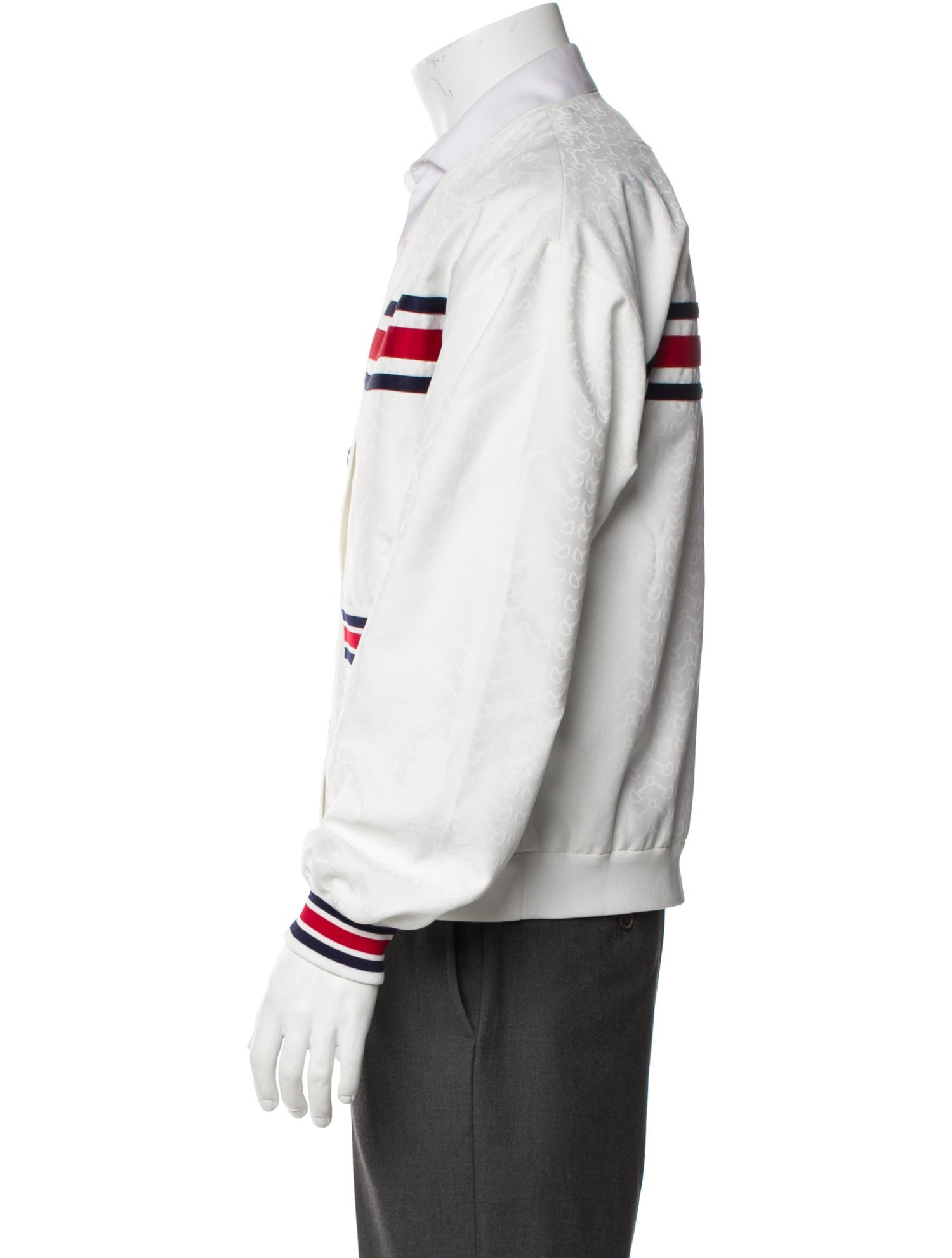 Gucci 2023 Horsebit Accent Varsity Jacket