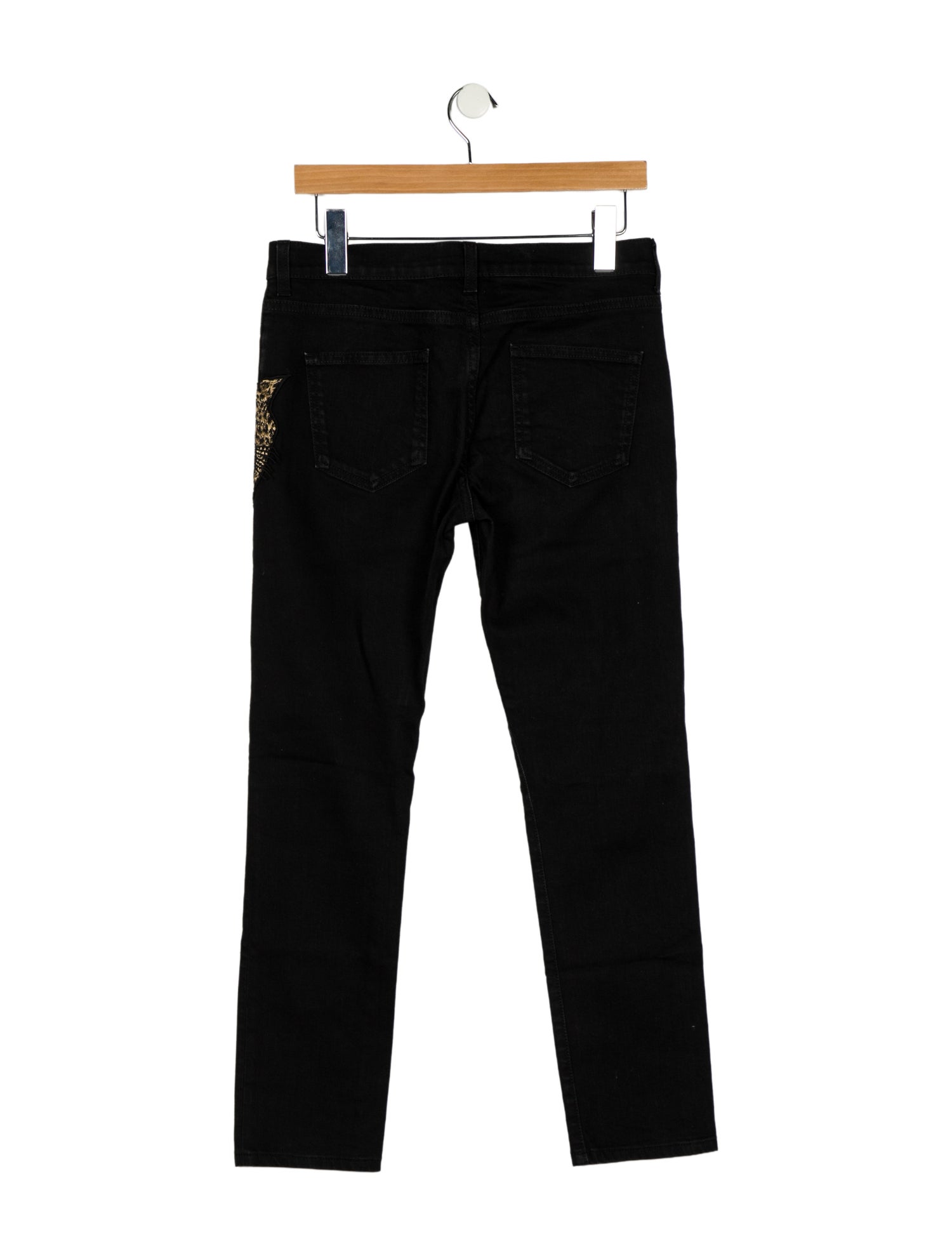Gucci Mid-Rise Straight Leg Jeans