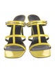 Gucci Horsebit Accent Patent Leather Slides
