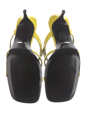 Gucci Horsebit Accent Patent Leather Slides