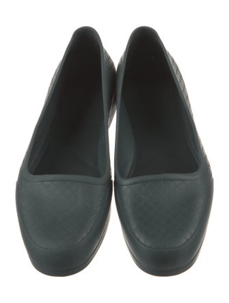 Gucci Diamante Print Rubber Ballet Flats