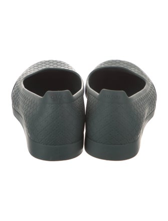 Gucci Diamante Print Rubber Ballet Flats