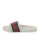 Gucci Web Accent Rubber Slides