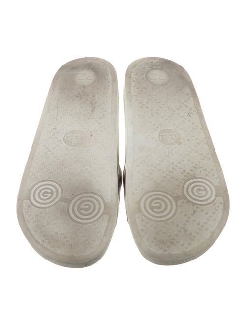 Gucci Web Accent Rubber Slides