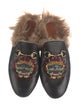 Gucci Horsebit Accent Leather Mules