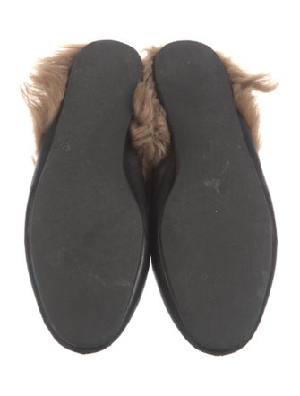 Gucci Horsebit Accent Leather Mules