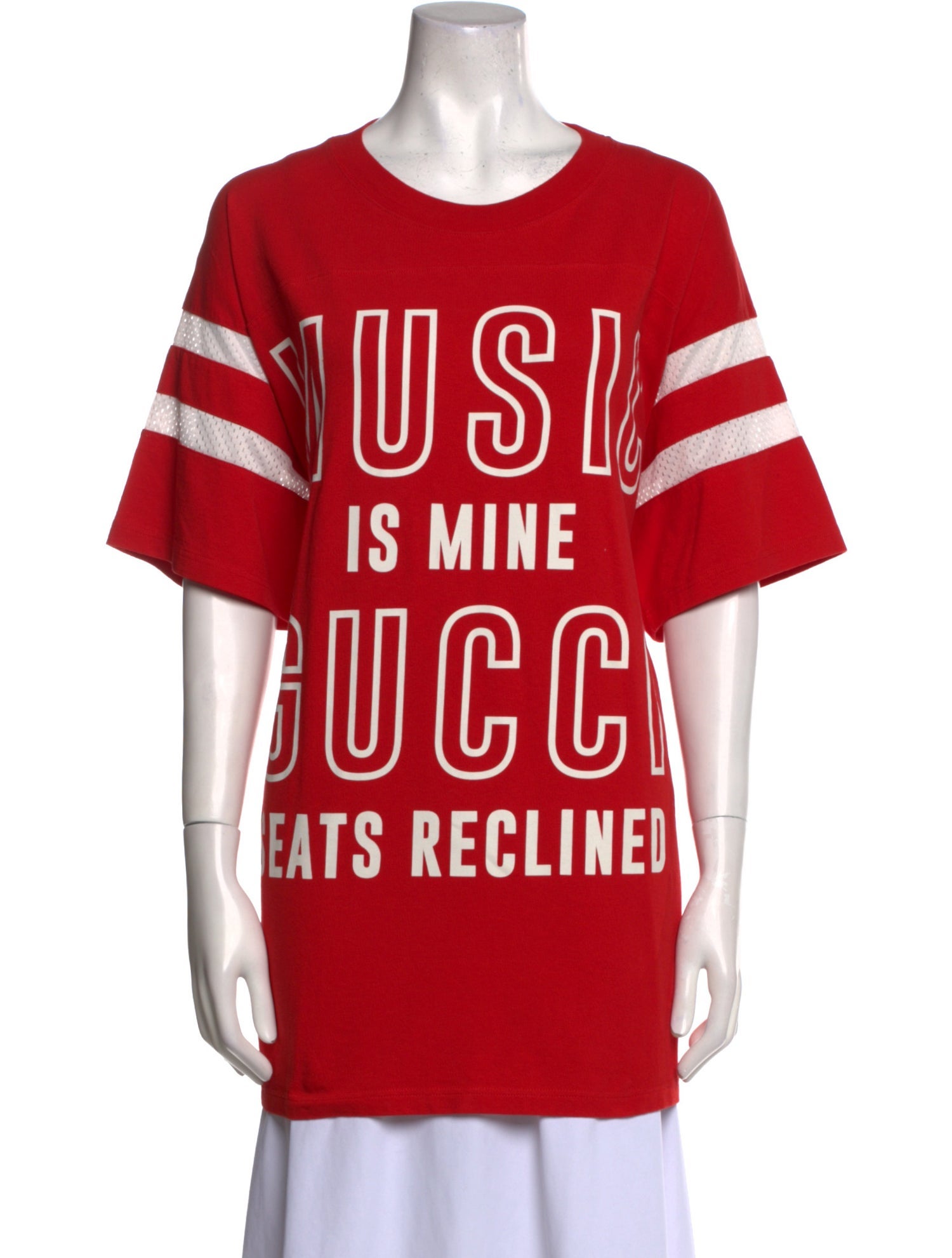 Gucci Graphic Print Crew Neck T-Shirt