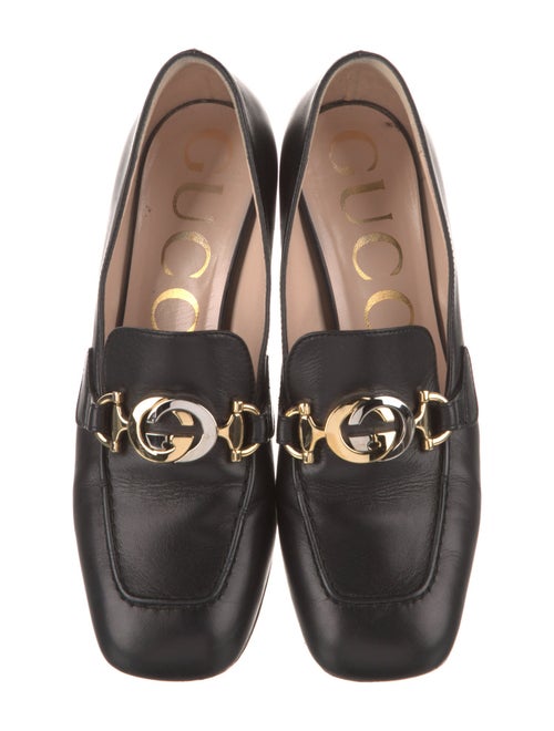 Gucci Interlocking G Horsebit Leather Pumps
