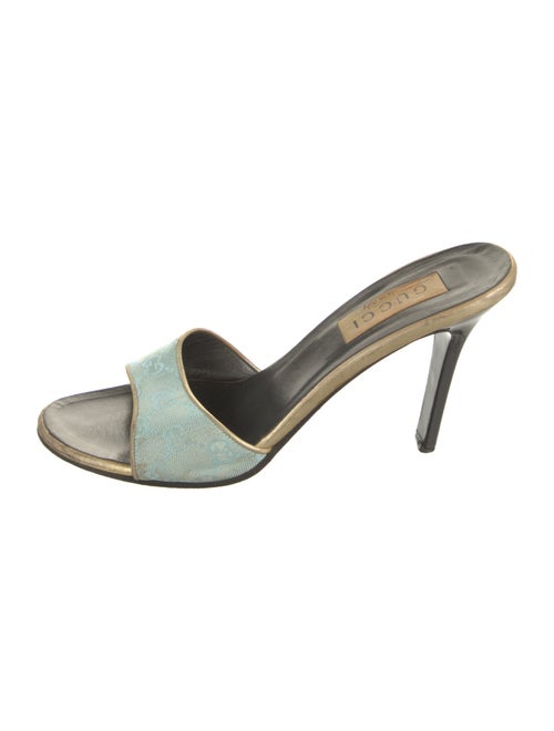 Gucci GG Canvas Canvas Slides