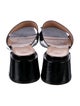 Gucci Horsebit Accent Patent Leather Slides