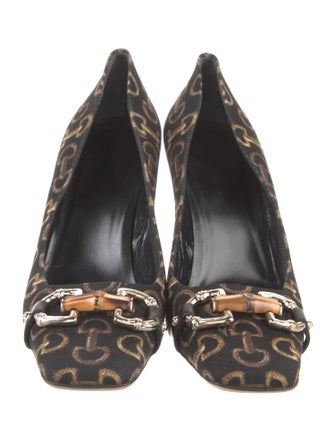Gucci Printed Pumps
