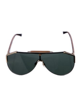 Gucci Shield Tinted Sunglasses
