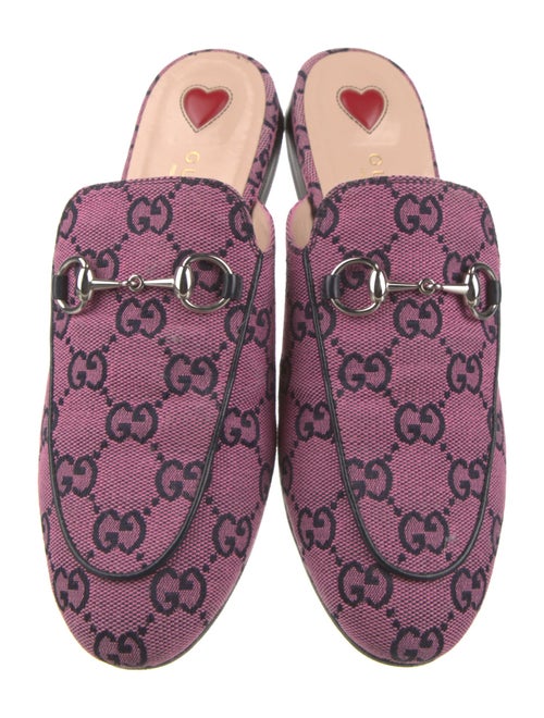Gucci GG Canvas Canvas Mules