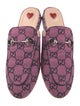 Gucci GG Canvas Canvas Mules