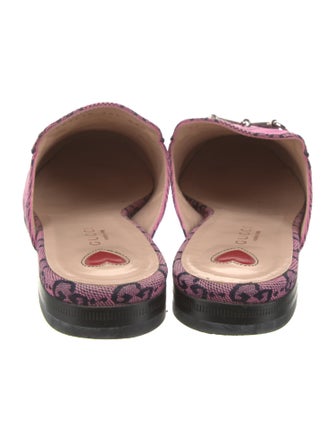 Gucci GG Canvas Canvas Mules