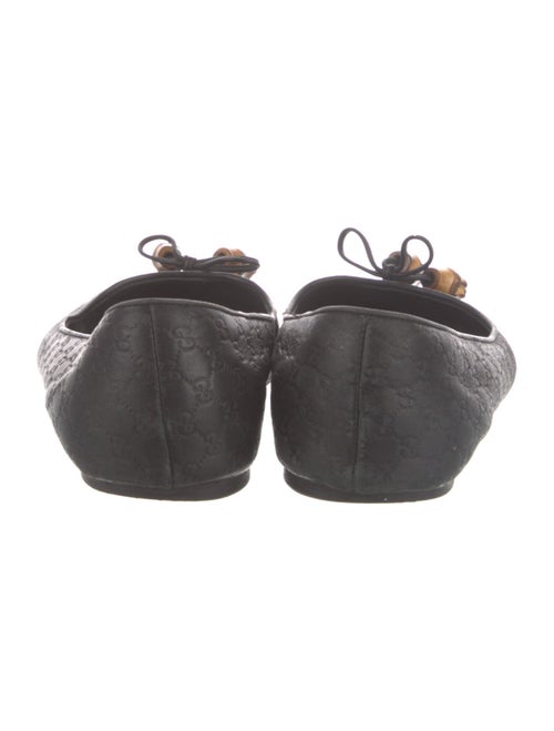 Gucci Microguccissima Pattern Leather Flats