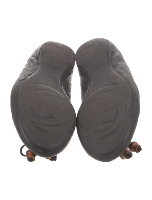 Gucci Microguccissima Pattern Leather Flats