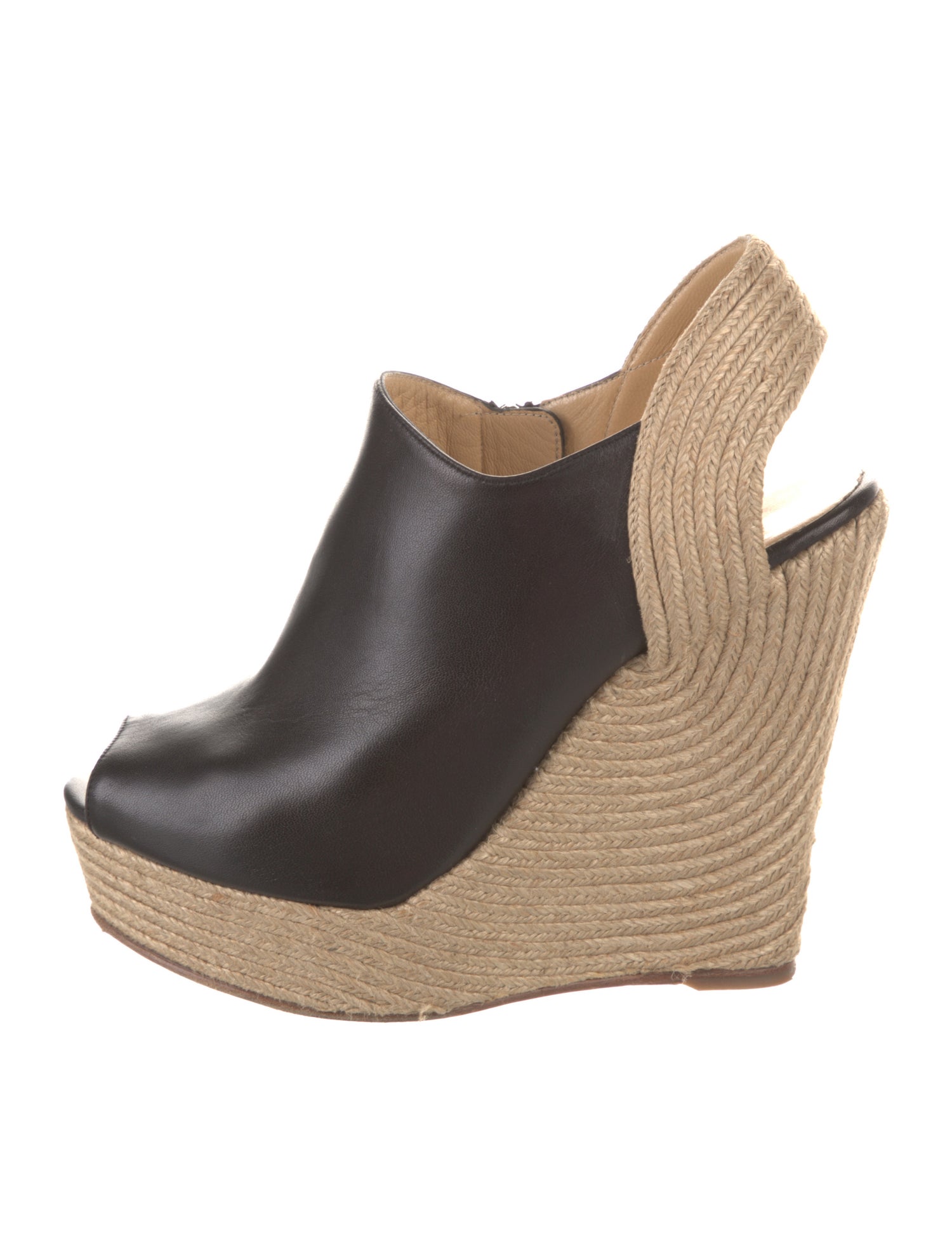 Gucci Leather Espadrilles