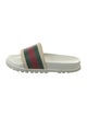 Gucci Web Accent Rubber Slides
