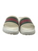 Gucci Web Accent Rubber Slides