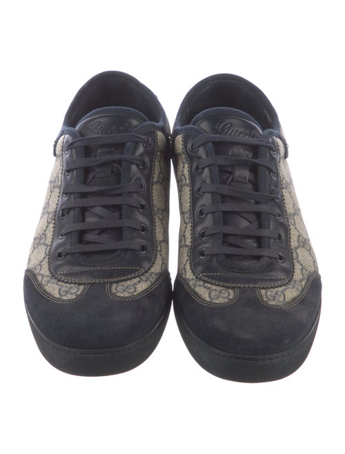 Gucci GG Canvas Grosgrain Trim Sneakers