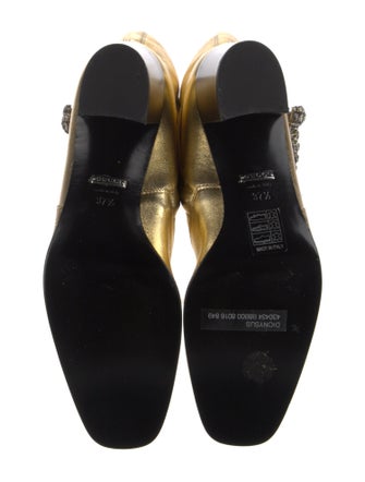 Gucci Dionysus Accent Leather Boots