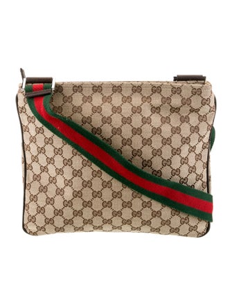 Gucci GG Canvas Messenger Bag
