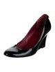 Gucci Interlocking G Logo Patent Leather Pumps