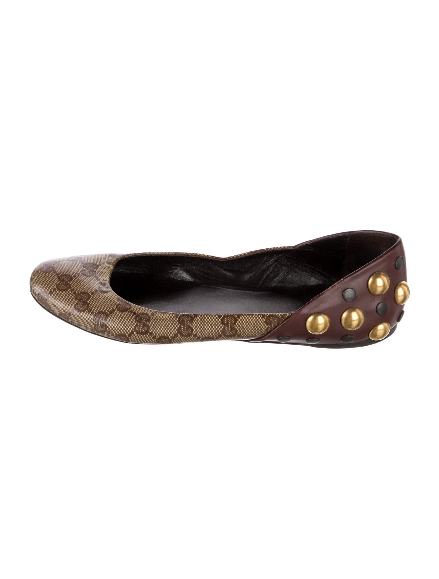 Gucci Printed Ballet Flats