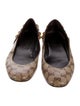 Gucci Printed Ballet Flats