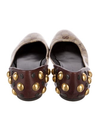 Gucci Printed Ballet Flats