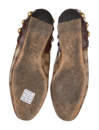 Gucci Printed Ballet Flats